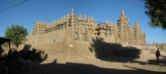 04 Panorama De La Mosquee De Djenne